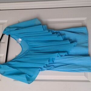 Venus tank top with flutter sleeve